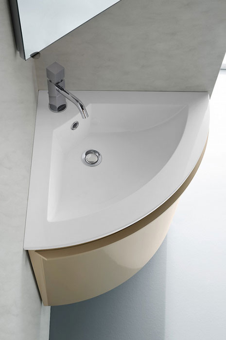 I vantaggi dei lavabo ad angolo - Mobili per l'arredo bagno